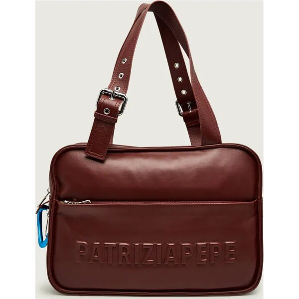 Patrizia Pepe Kožená shopper kabelka (IM)PERFECTION 66927051