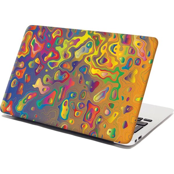 Sablio Samolepka na notebook Farebné škvrny 65101881