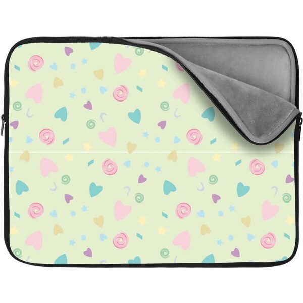 Sablio Obal na notebook Srdiečka a špirály 65426895