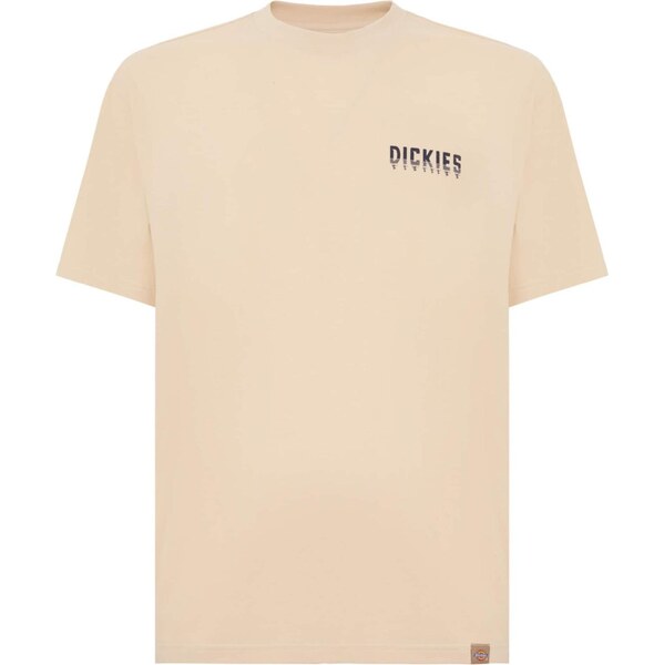 DICKIES Tričko Pelham béžová / námornícka modrá 66935569