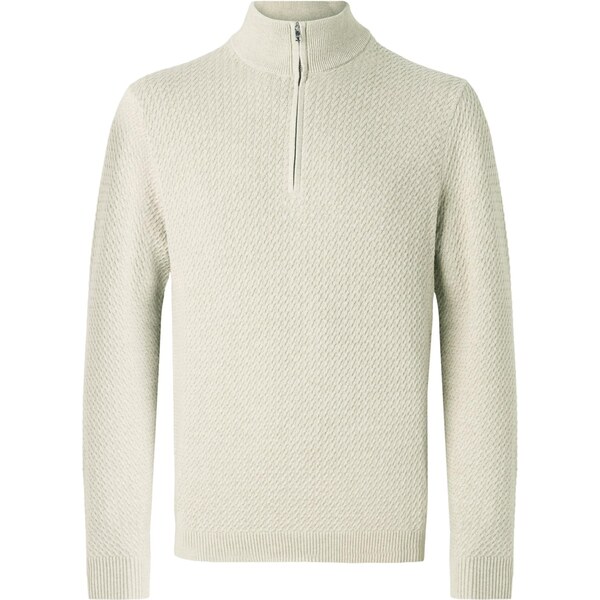 Abercrombie & Fitch Sveter slonová kosť 66935751