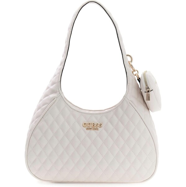 GUESS Kabelka na rameno Atabey biela 66935781