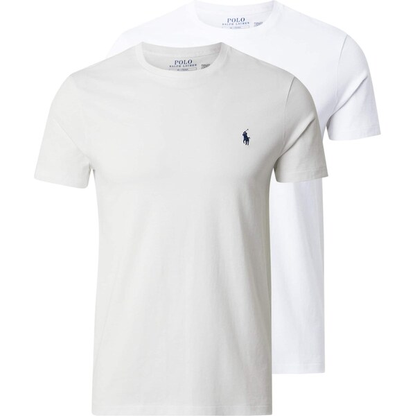 Polo Ralph Lauren Tričko biela / šedobiela 66935899