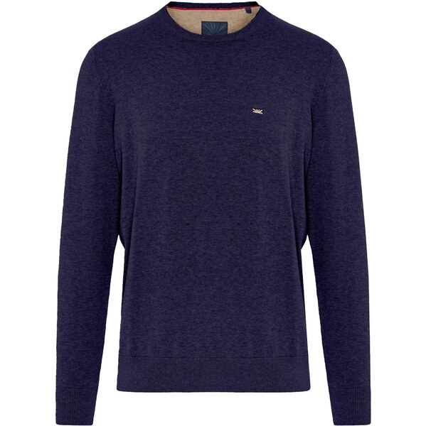 Funky Buddha Sveter béžová / modrá melírovaná 66935935