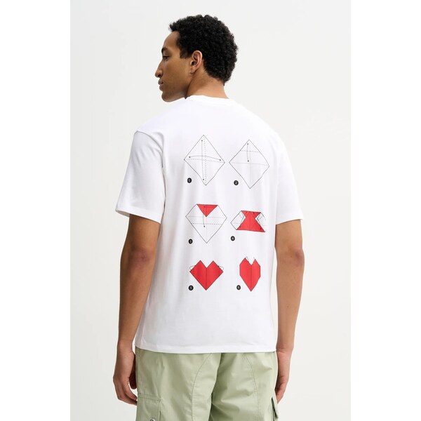 Bavlnené tričko HUGO Dalentin 66937387