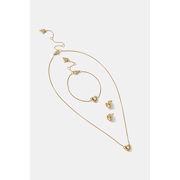 Náhrdelník, náramok a náušnice Guess BELOVED 66937558