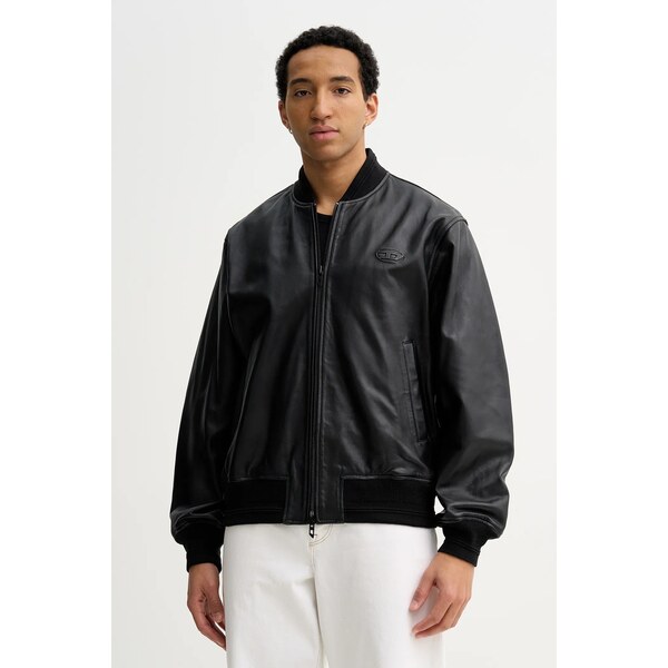 Kožená bunda bomber Diesel L-TYPE 66937681