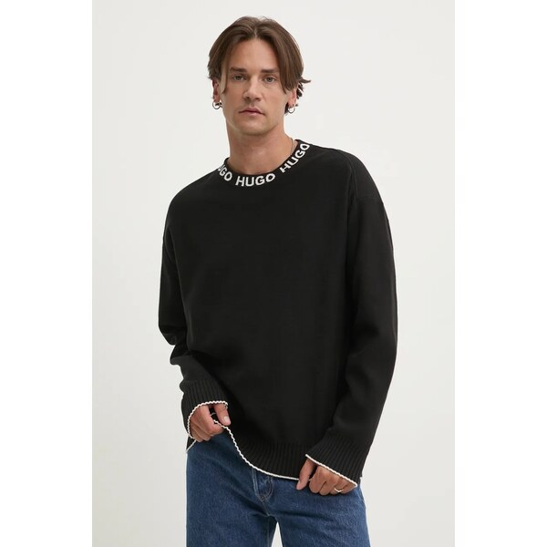 Bavlnený sveter HUGO 56977597