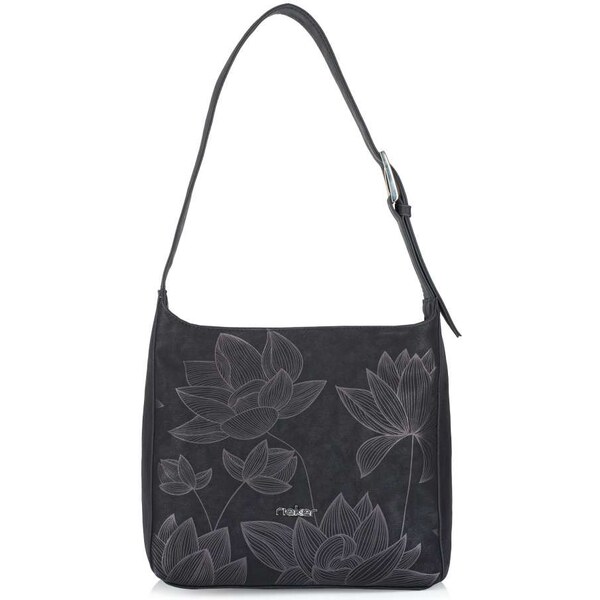 Dámska kabelka RIEKER C2544-154-KWT čierna W5 66939080