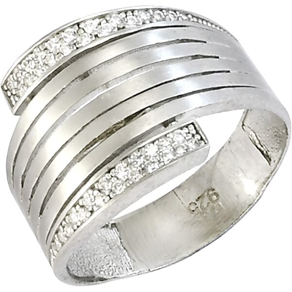 Strieborný prsteň Glare 1181 66939623