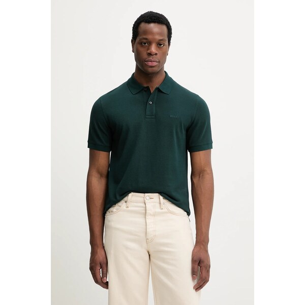 Bavlnené polo tričko BOSS Pallas 66940377