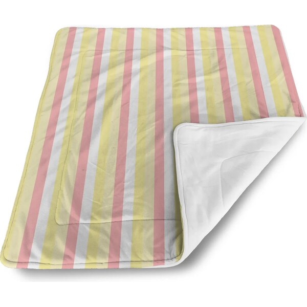 Sablio Deka pre bábätko Žlto-ružové pruhy 60375218