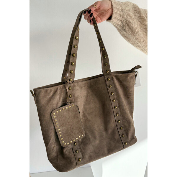 Kesi Dámska kabelka so zdobením - béžová Kynelle 66941455