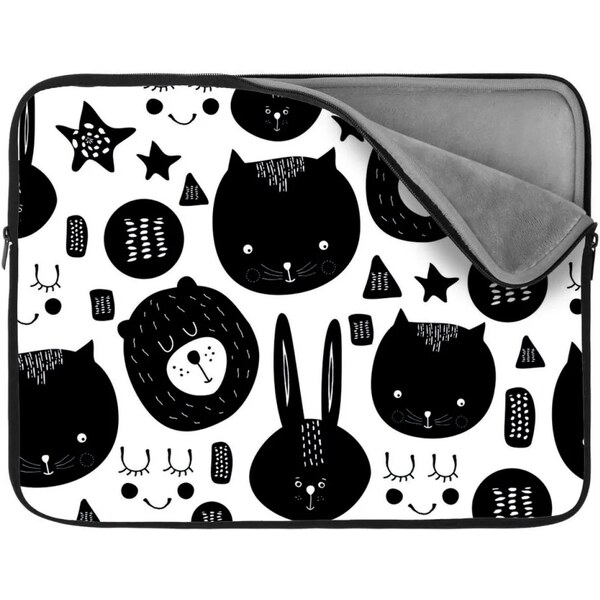 Sablio Obal na notebook Mačička a medveď 65426917