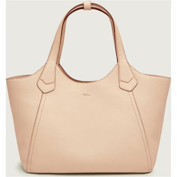 BOSS BLACK Kožená shopper kabelka Lenah 66937587