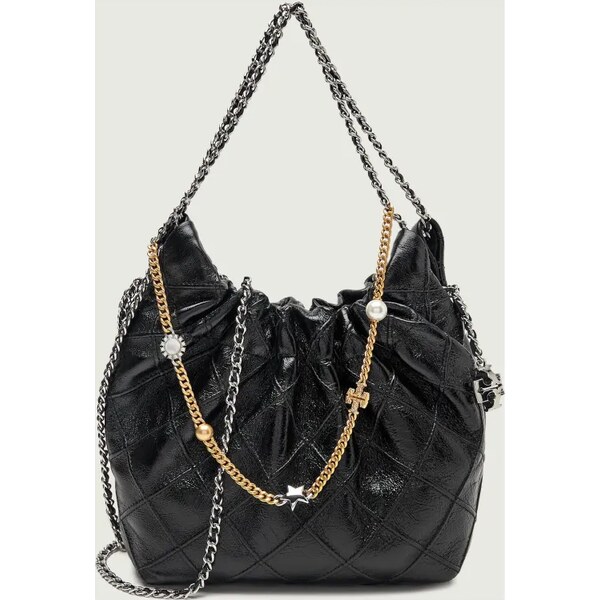 TORY BURCH Kožená kabelka na rameno Fleming 66937590