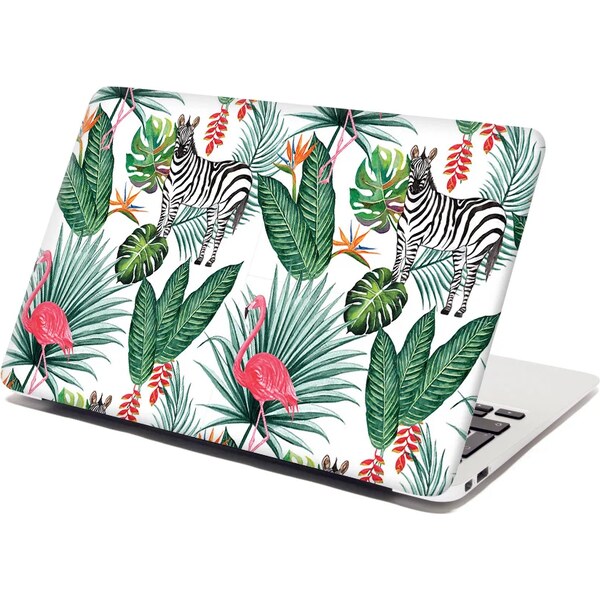 Sablio Samolepka na notebook Zebra a Plameniak 65095431
