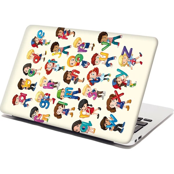 Sablio Samolepka na notebook Abeceda 65098842