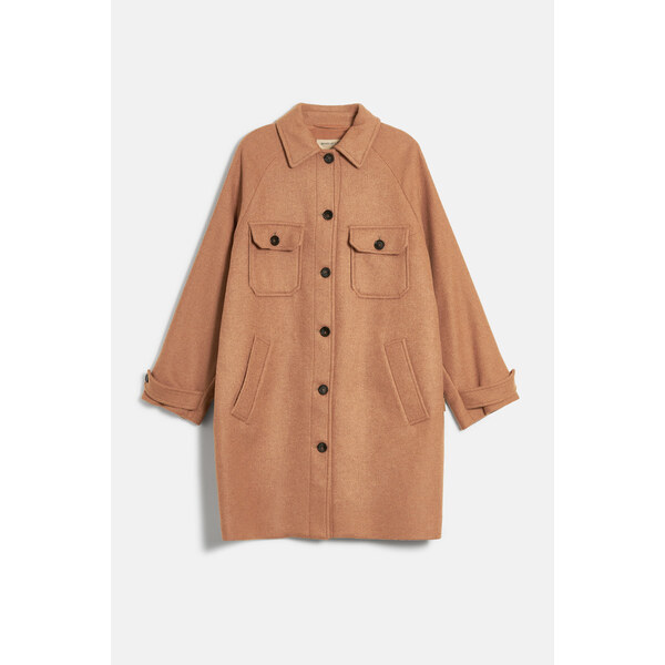 BUNDA WOOLRICH COMPACT WOOL OVERSHIRT 66942898