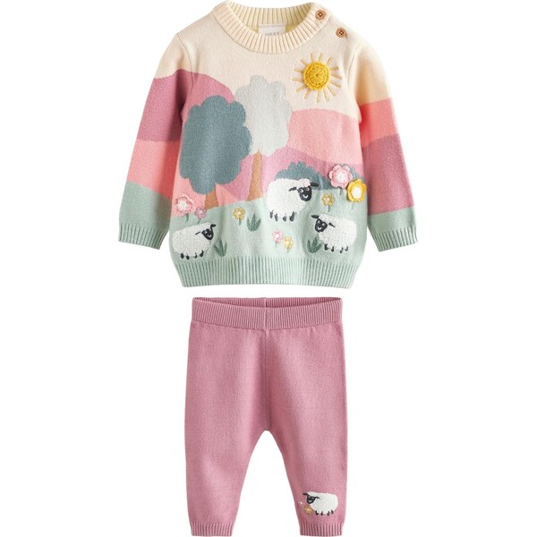 Next Set žltá / zelená / ružová / biela 66945516