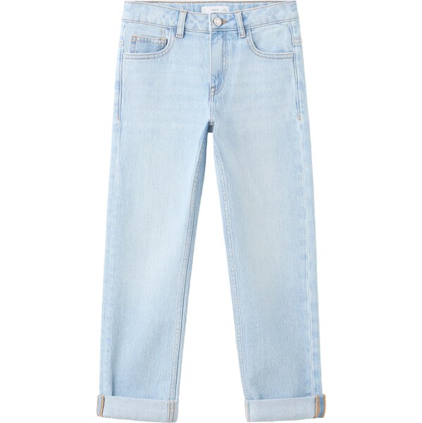 MANGO KIDS Džínsy svetlomodrá 66945529