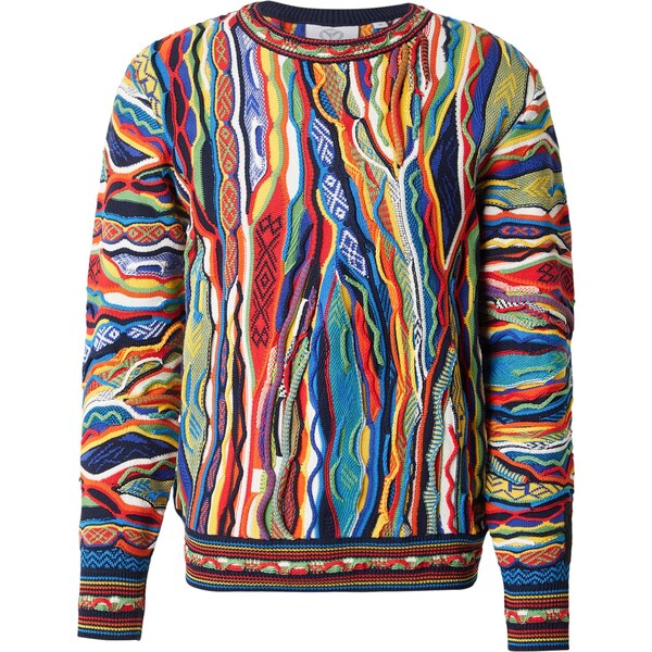 Carlo Colucci Sveter Fanti námornícka modrá / žltá / zelená / červená 66945578