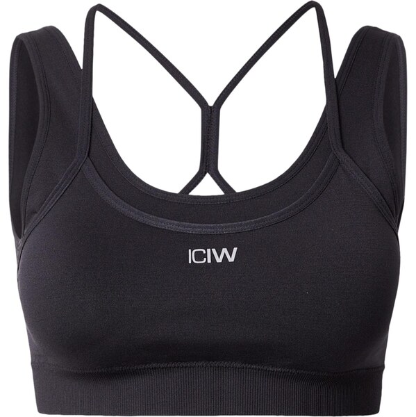 ICANIWILL Športová podprsenka Mirage čierna / biela 66945642