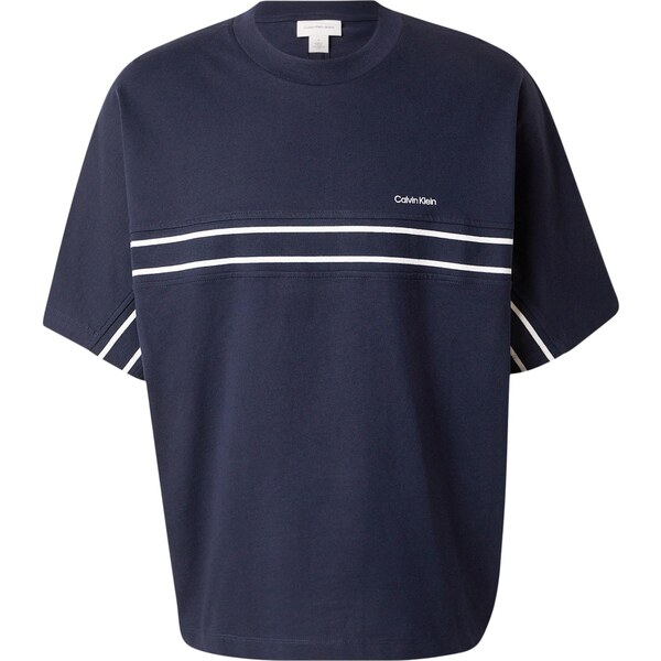 Calvin Klein Tričko námornícka modrá / biela 66945663