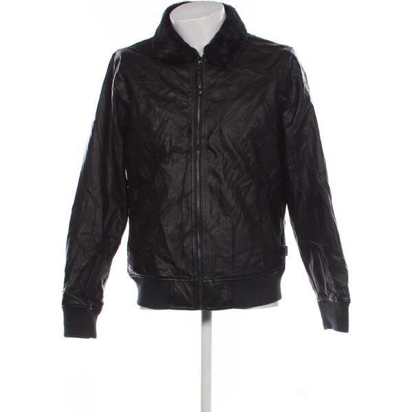 Pánska kožená bunda Hollister 66944224