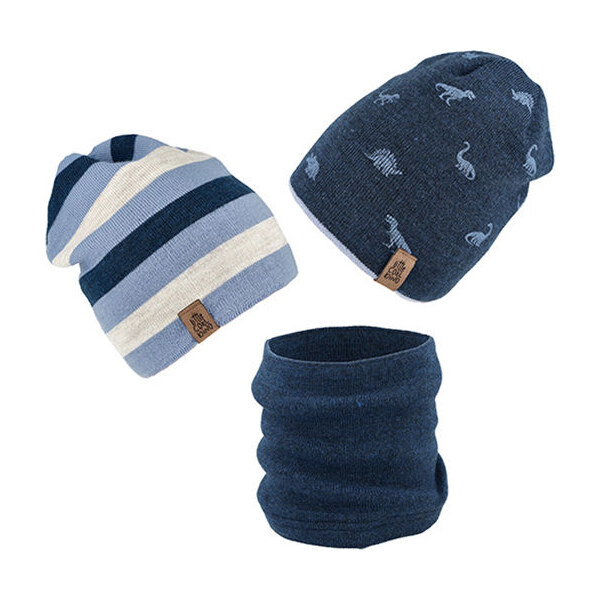 AJS Chlapčenská čiapka Obojstranná Cool Dino 66950043