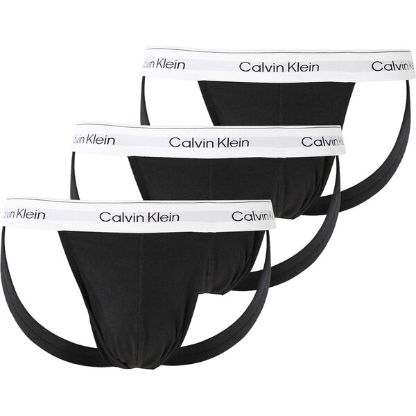 Calvin Klein Underwear Nohavičky svetlosivá / čierna / biela 66951998