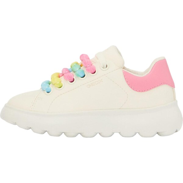 GEOX Tenisky PUFFYPOP nebesky modrá / žltá / svetloružová / biela 66952156