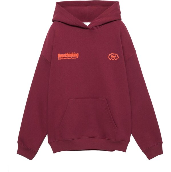 Pull&Bear Mikina PACIFIC OVERTHINKING lososová / grenadínová 66952215