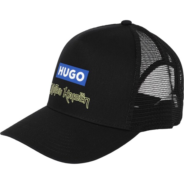 HUGO Čiapka Merk_JJK modrá / žltá / čierna / biela 66952249