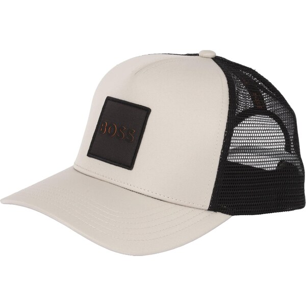 BOSS Čiapka Elliot sivobéžová / čierna 66952240