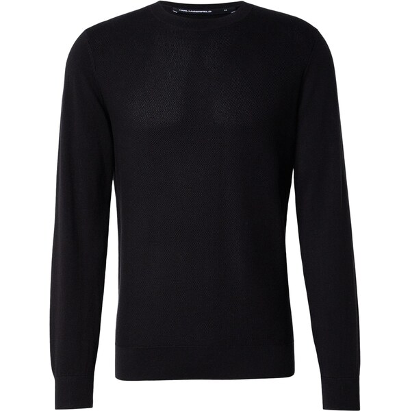 Karl Lagerfeld Sveter sivá / čierna 66952283