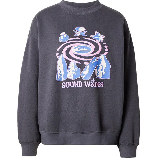 QUIKSILVER Mikina tmavomodrá / nebesky modrá / ružová / biela 66952324