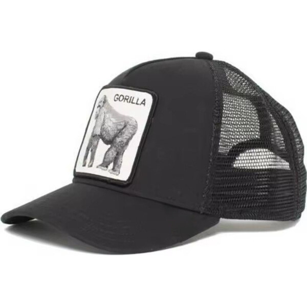 EDIKO TRUCKER Šiltovka so sieťkou Gorilla Čierna 65230583