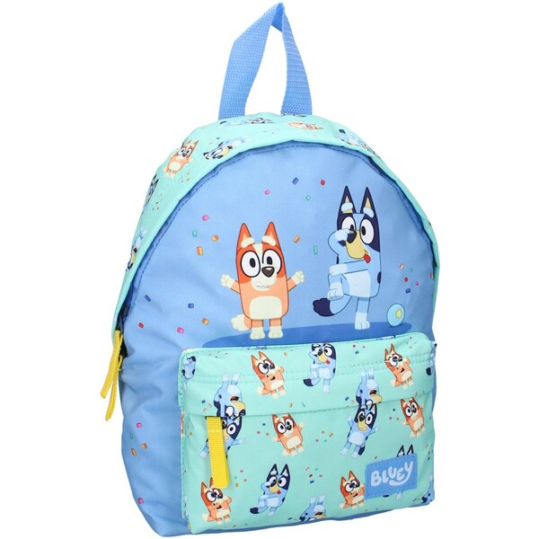 Vadobag Detský batoh s prednou priehradkou Bluey a Bingo 66956838