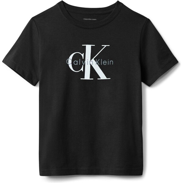 Calvin Klein Jeans Tričko sivá / čierna / biela 65695857