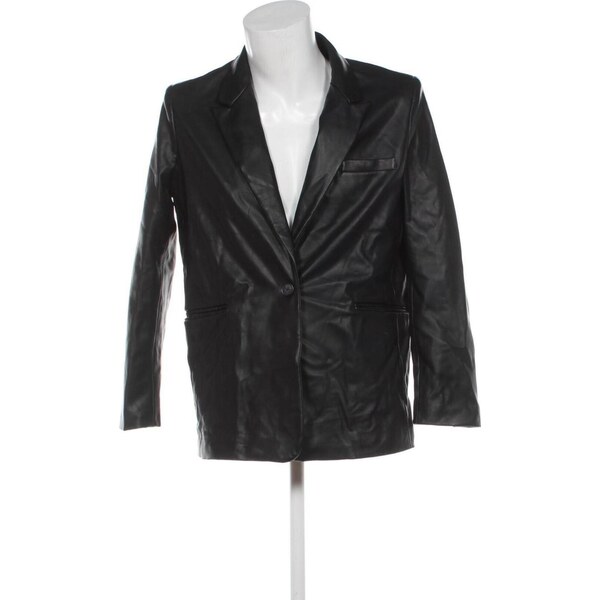 Pánska kožená bunda Pull&Bear 66962399