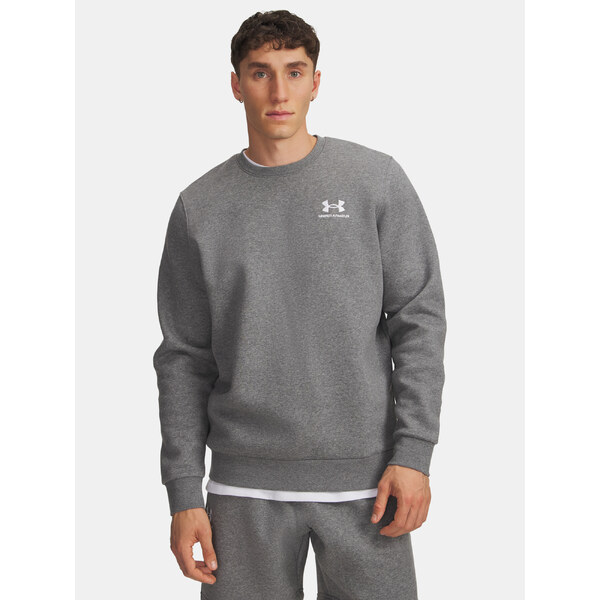 Sivá mikina Under Armour UA Essential Fleece Crew 50509802