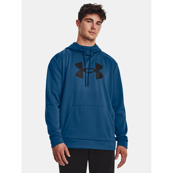 Tmavomodrá športová mikina Under Armour UA Armour Fleece Big Logo HD 65574751