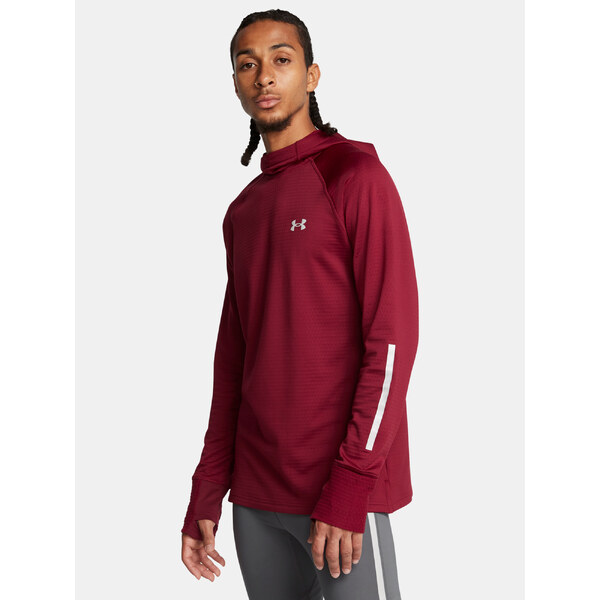 Mens sweatshirt Under Armour UA LAUNCH ELITE CW HOODY-RED - Mens 64784597