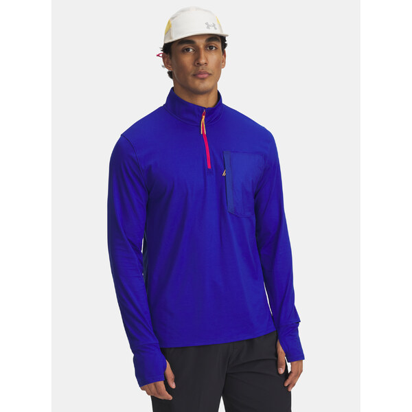 Mens T-shirt Under Armour UA TRAIL RUN QUARTER ZIP - Mens 64788911
