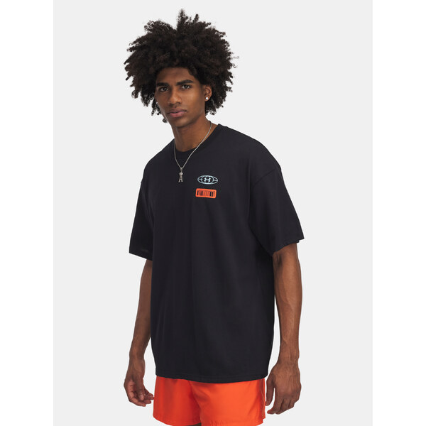 Mens T-shirt Under Armour UA M HWT Hoops Mix Tape SS - Mens 64789546