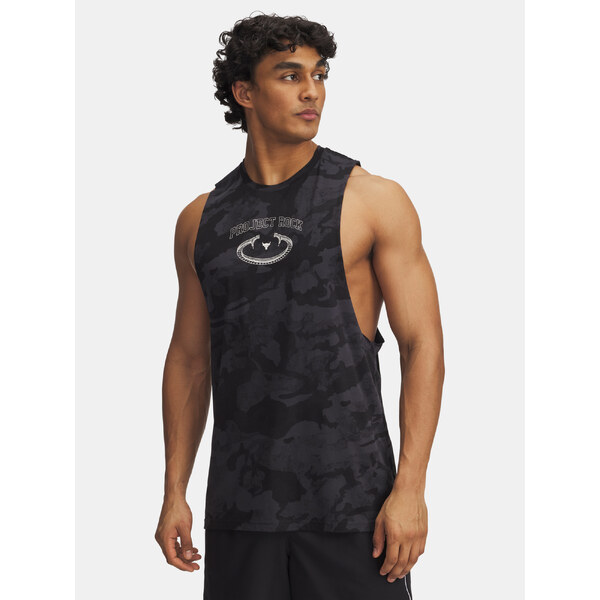 Mens tank top Under Armour Pjt Rck Camo Tank - Mens 64791323