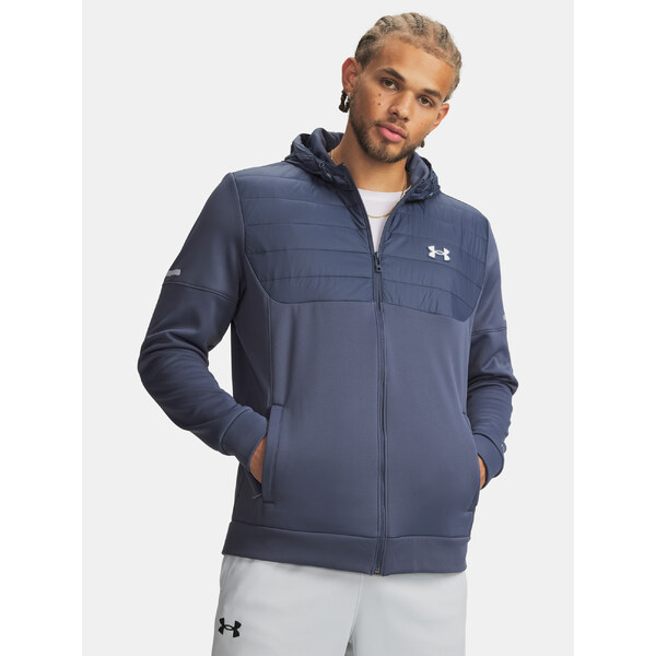 Mens Under Armour UA Armour Flc Pro Utility Sweatshirt FZ-GRY - Mens 66552193