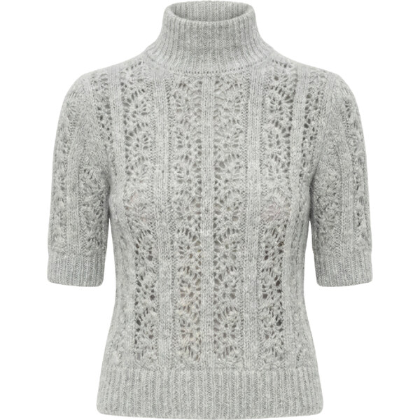 IMPERIAL Glittering Grey sveter 66964032