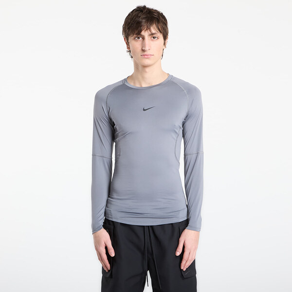 Tričko Nike Pro Mens Dri-FIT Tight Long-Sleeve Fitness Top Smoke Grey/ 66964698